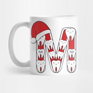 Letter M (Happimola Christmas Alphabet) Mug